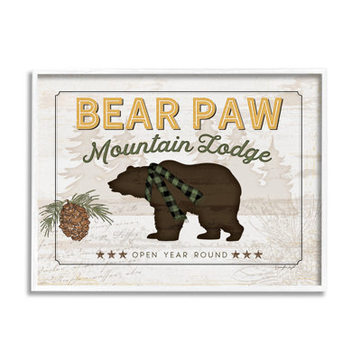 " Bear Paw Mountain Lodge Cabin " by Jennifer Pugh
