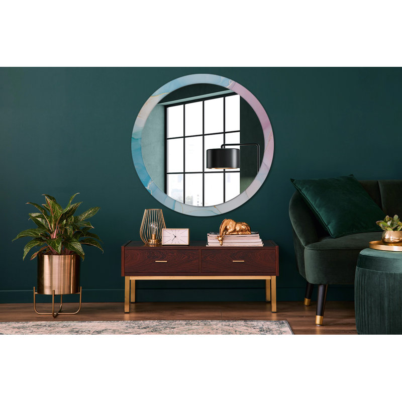 Huldar Glass Flat Wall Mirror