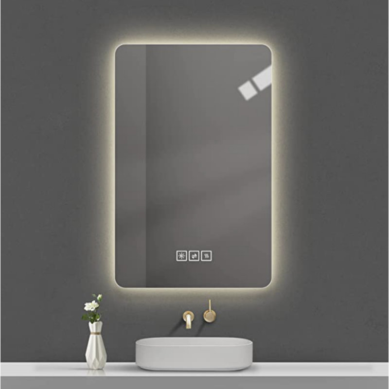 Miroir de salle de bain Orren Ellis