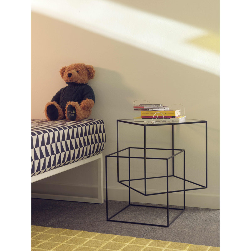 Glass End Table