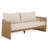 Gale Teak & Hyacinth Pat Sofa
