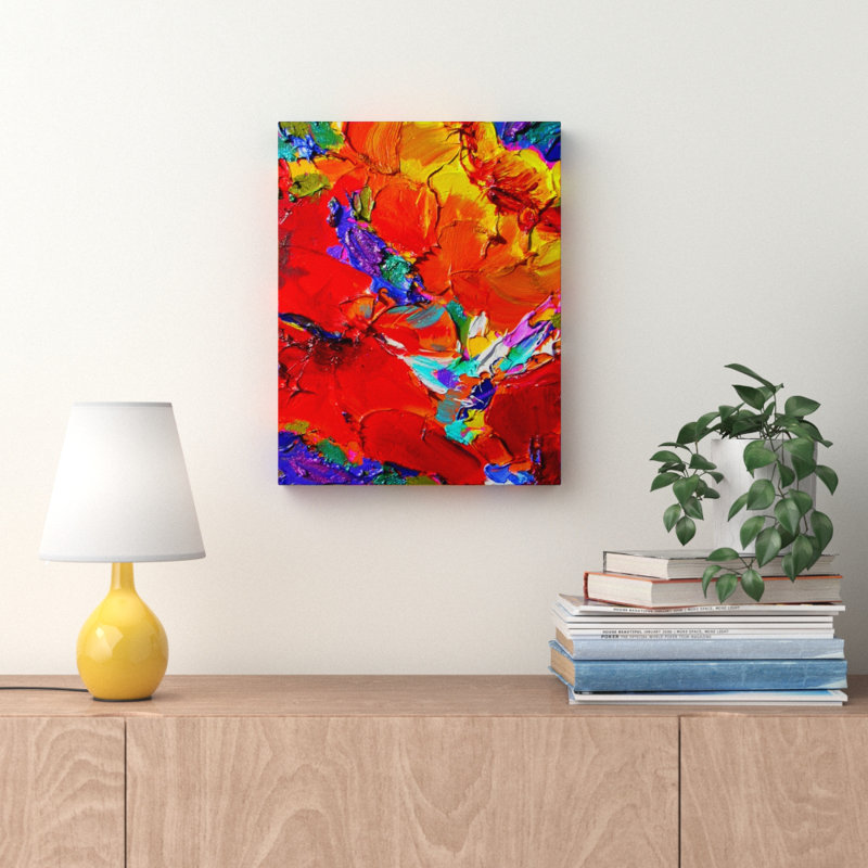 Charlits floral susi franco, reproduction d’art sur toile, H 24 po x l 18 po