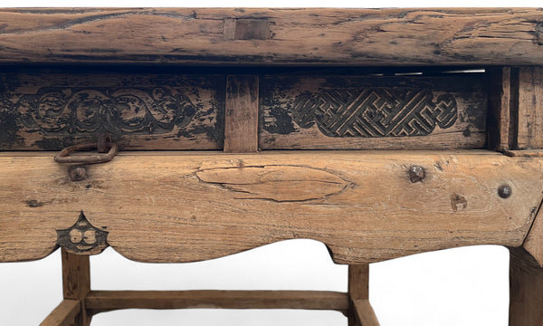 Square Solid Wood Dining Table