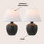 Lampe de table à DEL 18 po Myron-105510595
