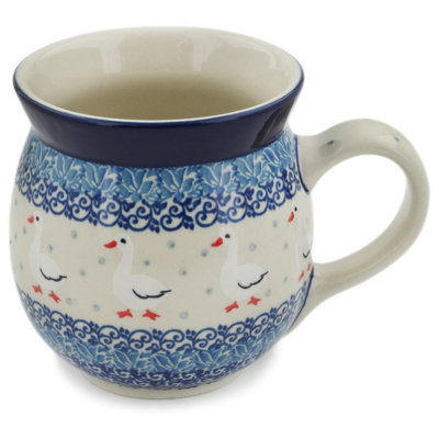 Grande tasse à bulles en grès 16 oz - canard de canard