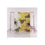 Tapis décoratif moderne jaune à motif de ruche et d'abeille-714315545