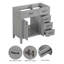 Base de meuble-lavabo simple 35,5 po seulement-90011030
