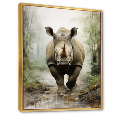 " Rhinoceros Horned Guardian I "