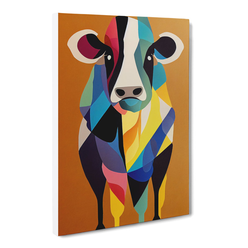 Cow Abstract Vol.2 - Wrapped Canvas, 50cm H x 35cm W x 3cm D
