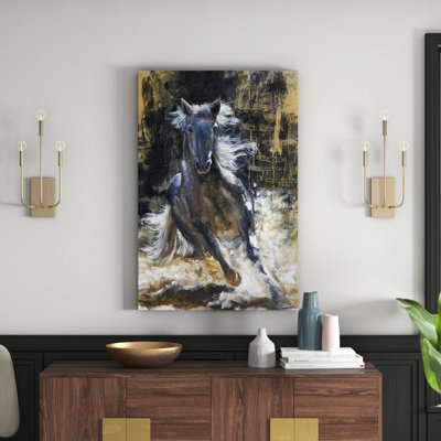 Alain Bonnec - Wrapped Canvas Painting