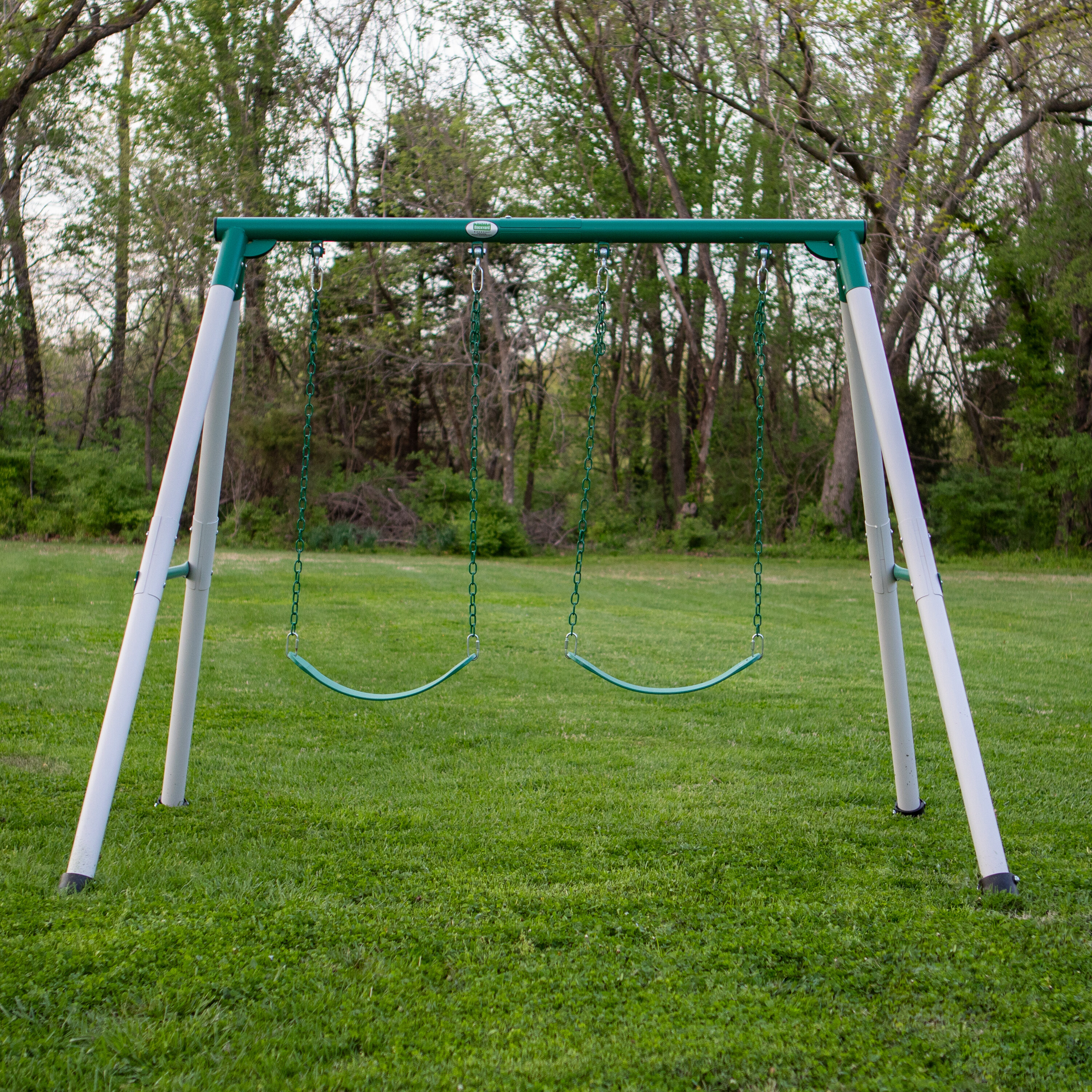 Swing Sets for Backyard, 4 in 1 Swing Sets with Heavy-Duty A-Frame