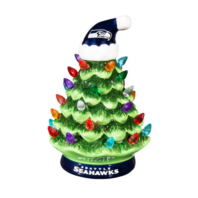 Maclachlan 8" NFL Ceramic Christmas Tabletop Tree