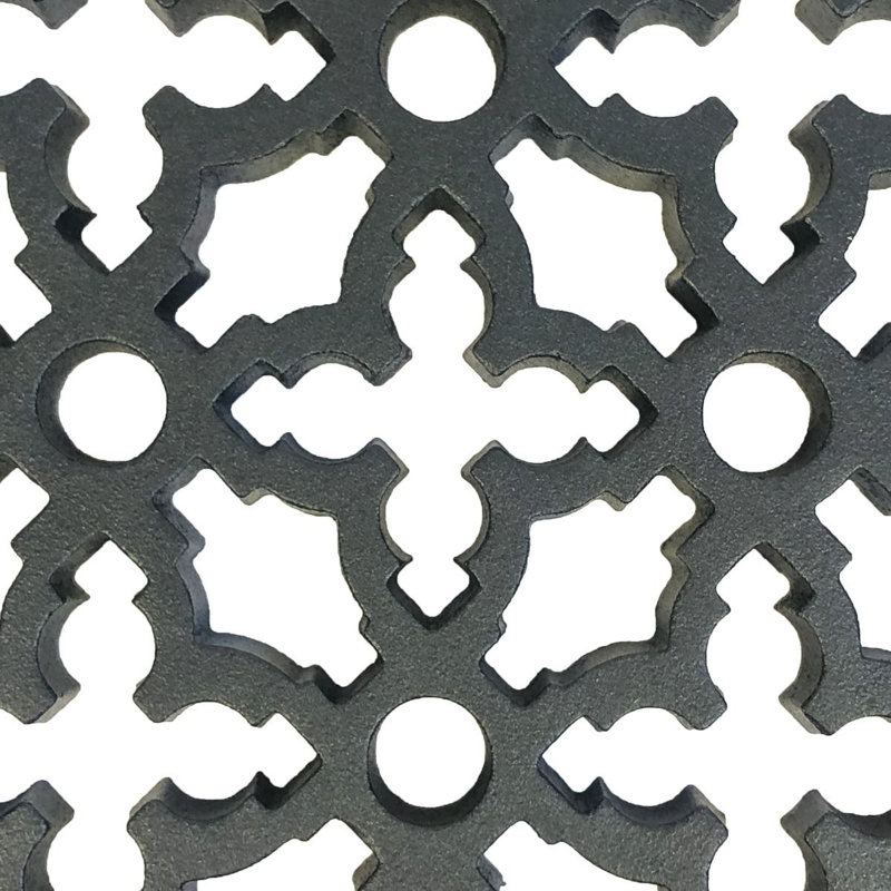 Grille 10 po x 6 po, Ouverture dans le plancher (sans trous ni vis)