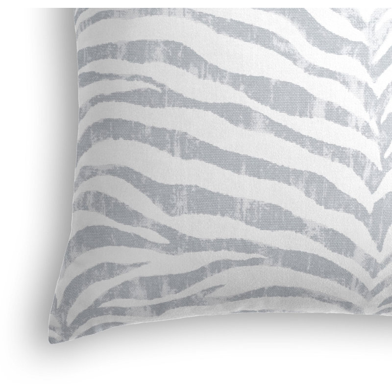 Tropo Square Cotton Pillow Cover & Insert, 16" x 16", Marina