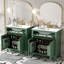 Meuble-lavabo double 60 po