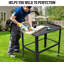 Établi de soudage en acier 36 po x 24 po - Table robuste portative avec trous de 5/8 po, capacité de 1 500 lb pour la maison et le garage