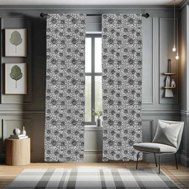 Room Darkening Sliding Panel Pair, 28" x 84"