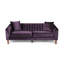 Canapé 3 places (mauve)