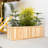 Barros Solid Cedar Rectangular Planter Box with Drainage Holes-2102626844-2088857656