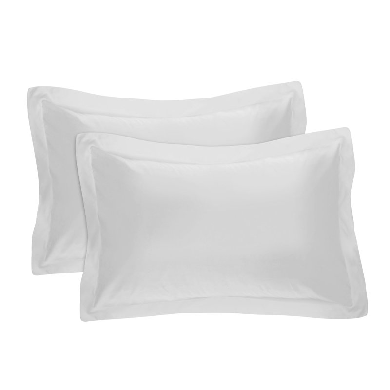 Cotton Sham Set, White