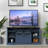 Tv Stand For Tvs Up To 75" With Open Shelves,Entertainment Center With Storage Cabinet-391615295