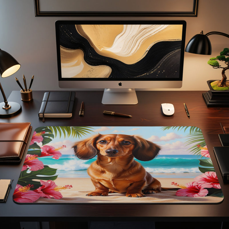 Polyester Desk Pad, 23.6x13.8