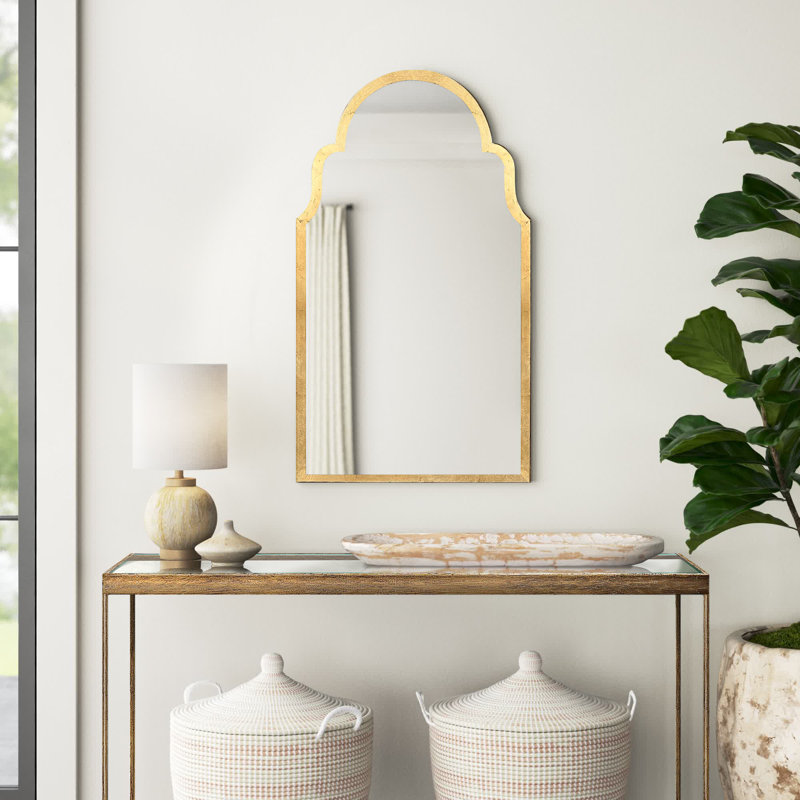 Miroir décoratif Zamora, Doré