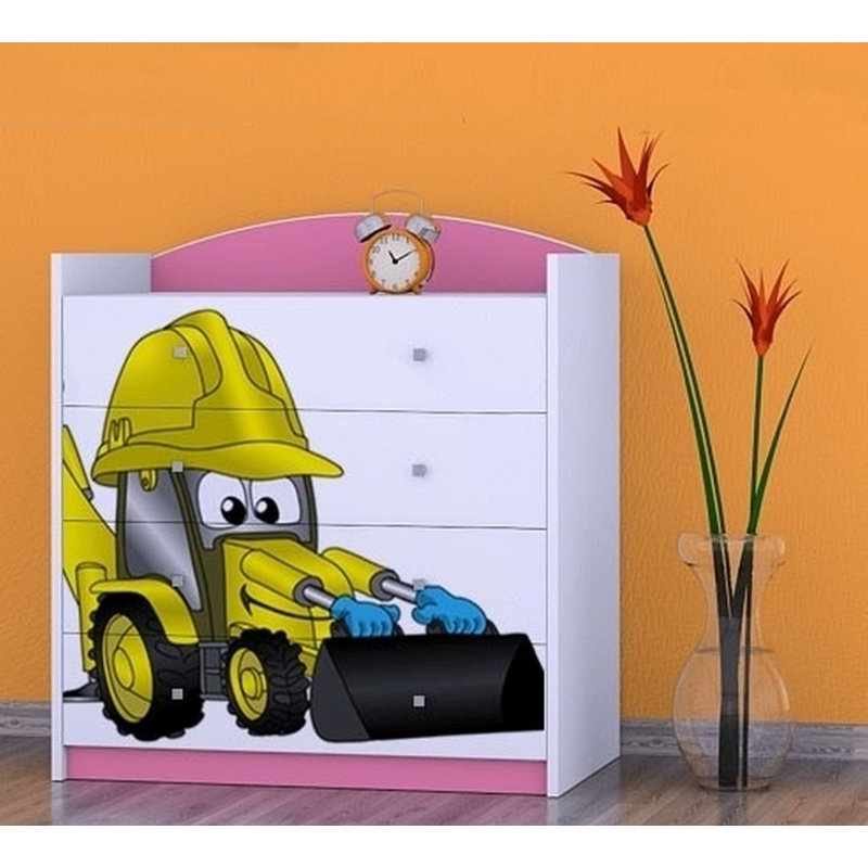 Newhouse Kids 4 - Drawer Chest, Pink