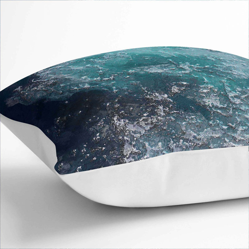 Square Cushion, 55cm H x 55cm W x 20cm D, White