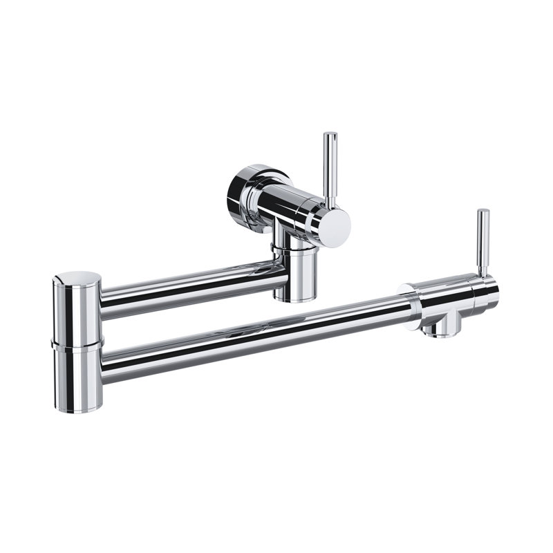 Holborn Pot Filler, Polished Chrome