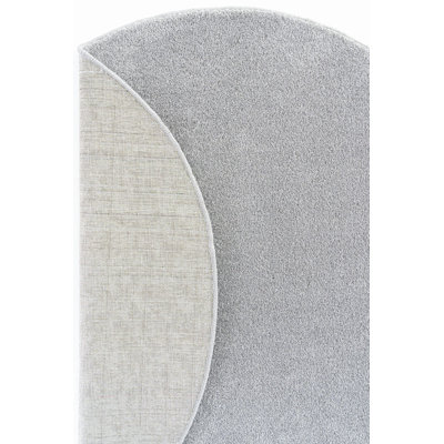 Round Razel Solid Colour Machine Made Indoor / Outdoor Area Rug