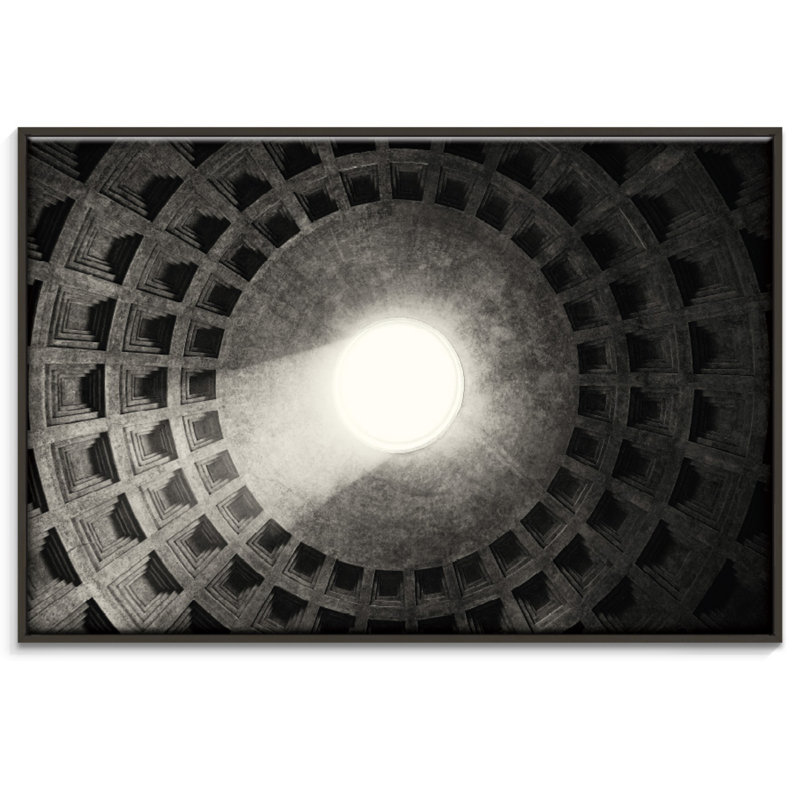 Print on Canvas, Black, 51cm H x 76cm W