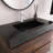36" Wall Mounted Floating Bathroom Vanity With Sink Basin-21018477-21018480
