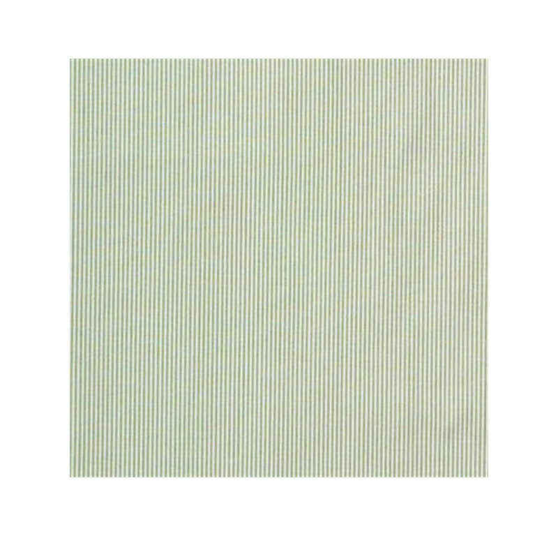 Perfect Plains Cotton Fabric, White/Light Green