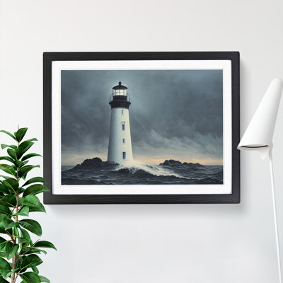 Masterful Lighthouse - Single Picture Frame Print