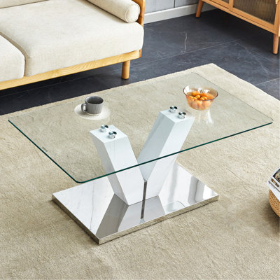 Table basse moderne et minimaliste