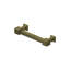 Deltana MP40U5 Decorative Cabinet Pull 4", Manhattan, Solid Brass in Antique Brass-2013577514