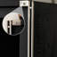 Vitrines noires en bois massif