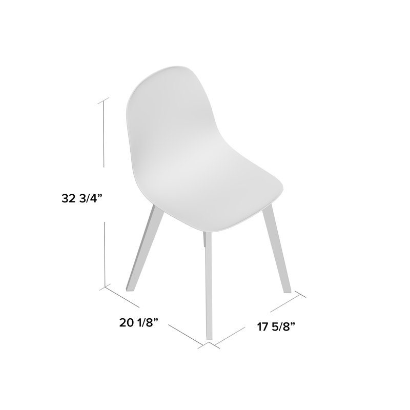 Academy Side Chair with Wooden Frame, Matte Taupe, Smoke