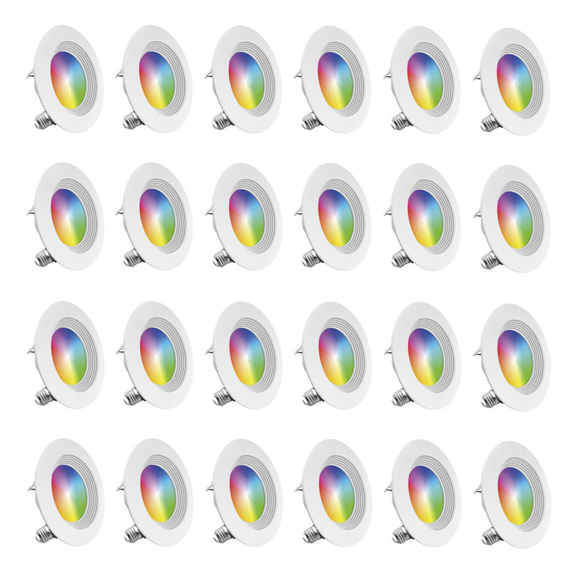 4" Smart Retrofit LED, 9W, Color Changing Tunable White, Wi-Fi Enabled, Dimmable