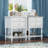 Ekamjhot 2-Piece Nightstand With Shelves And Drawers