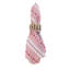 Villa Stripe Napkin - Red