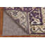 Tapis de couloir oriental mauve et ivoire Oushak 3 x 10