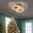 Lechia Crystal LED Semi Flush Mount