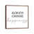 Classic Brown Wood Framed selected