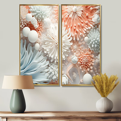 «Colorful Coral Reef Heaven IV», art mural corail sous l'eau