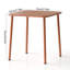 Table basse d'extérieur carrée Sera Red