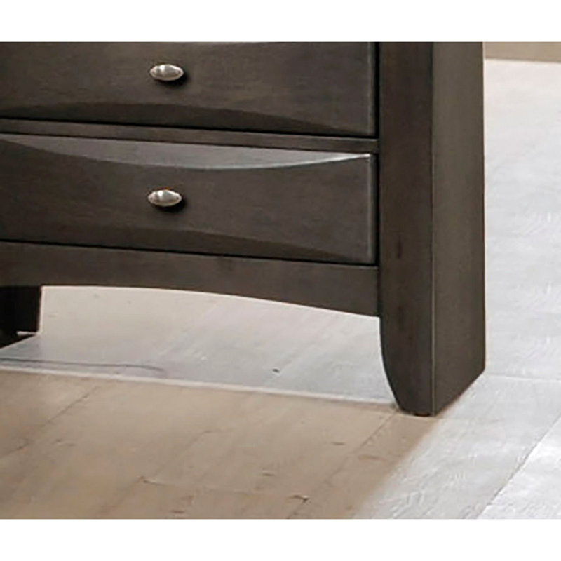 Mobilier de chambre à coucher 5 pièces, Gris