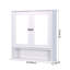 Armoire de rangement de salle de bain avec miroirs - option d'économie d'espace
