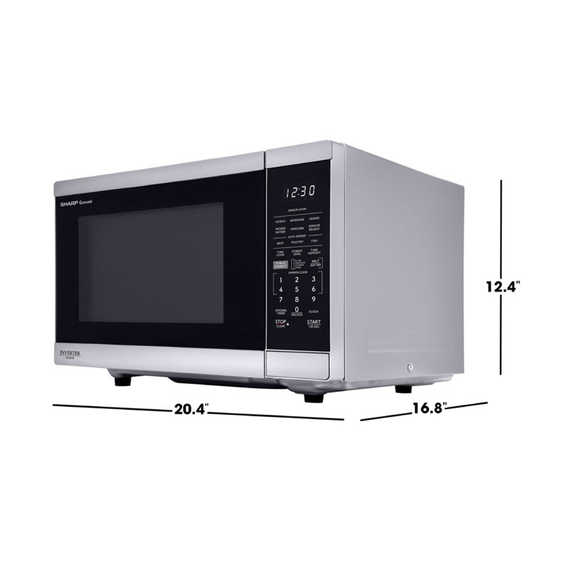 1.4 CF Smart Countertop Microwave Oven